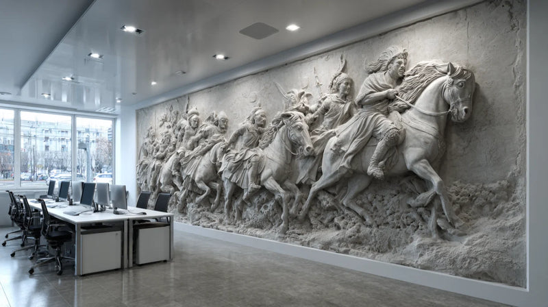 Custom sculpture from a photo in classical style – design Ultra Realistic Michelangelo Buonarroti Style (visualization)