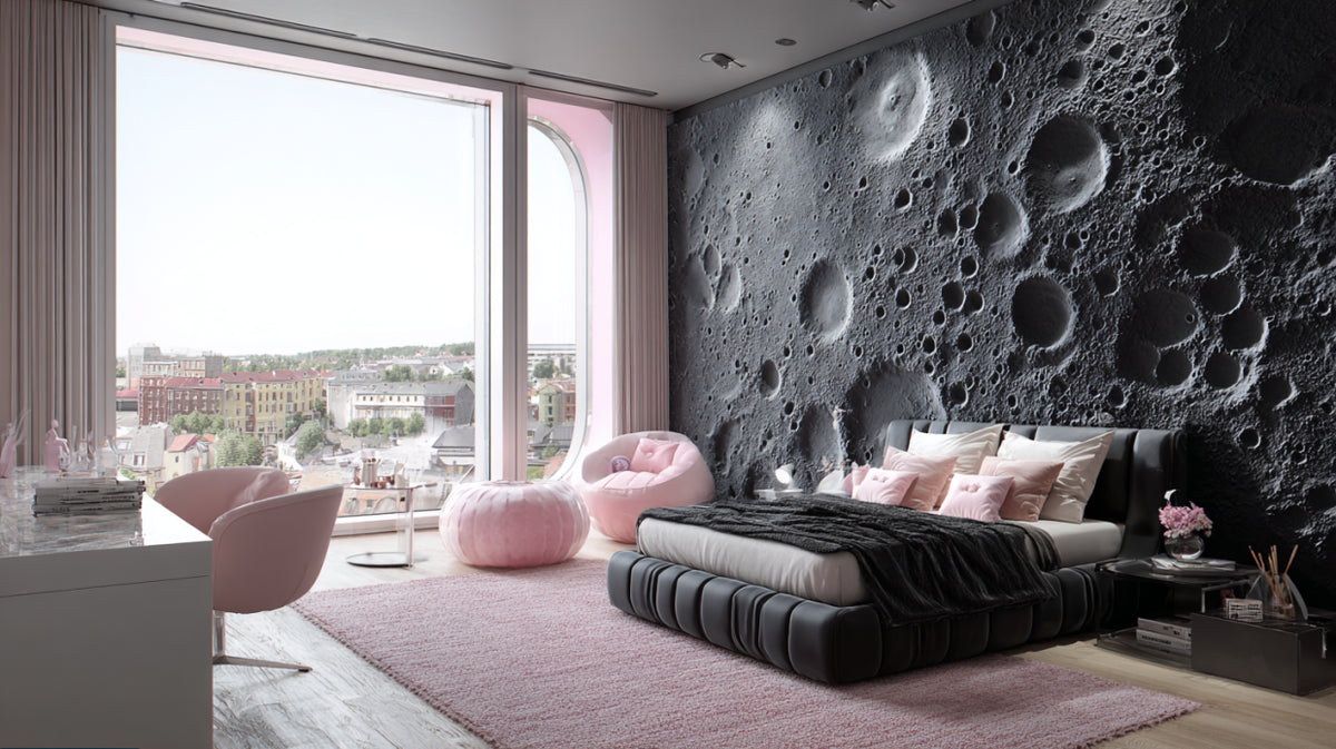 Black Moon Bedroom Wall