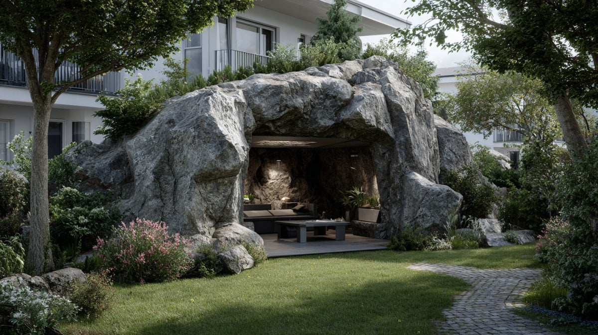 Sauna od pećinskog kamena