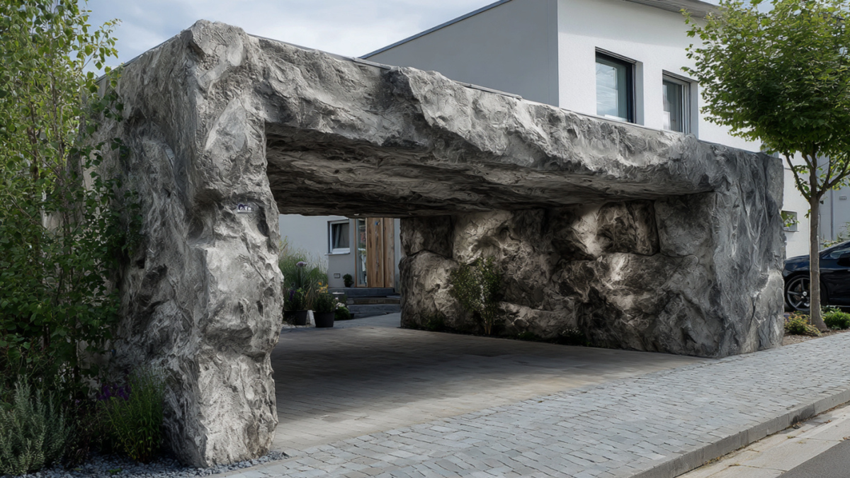 Carport style grotte