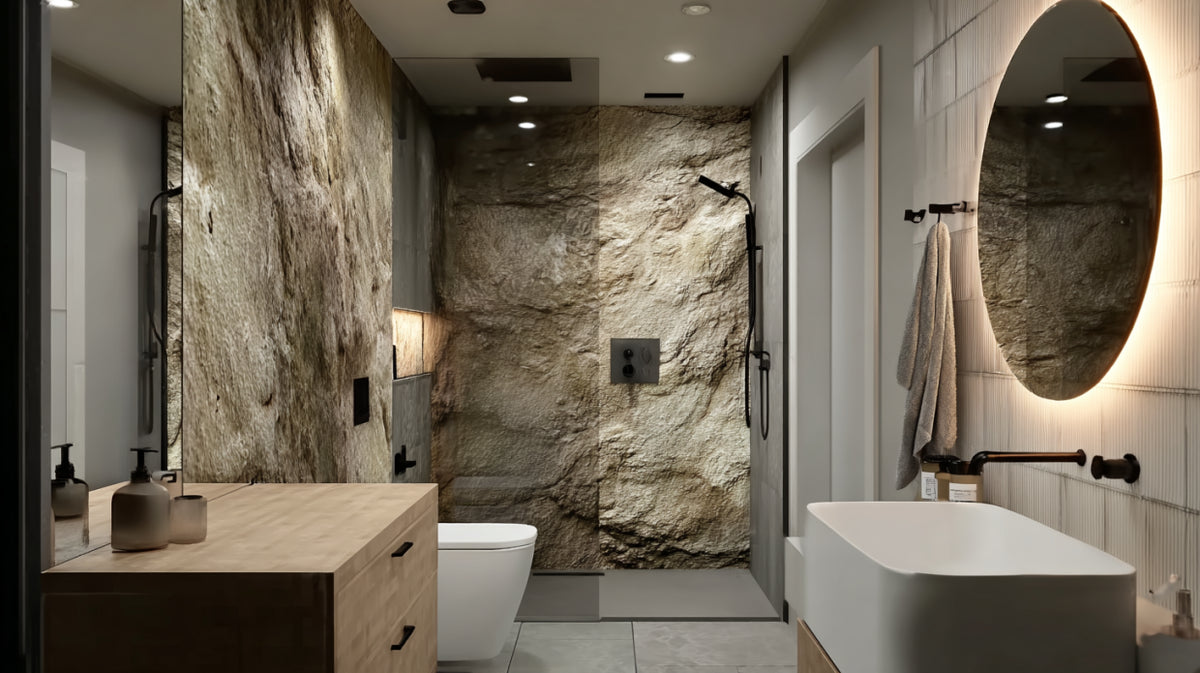 Parete bagno Golden Ambient