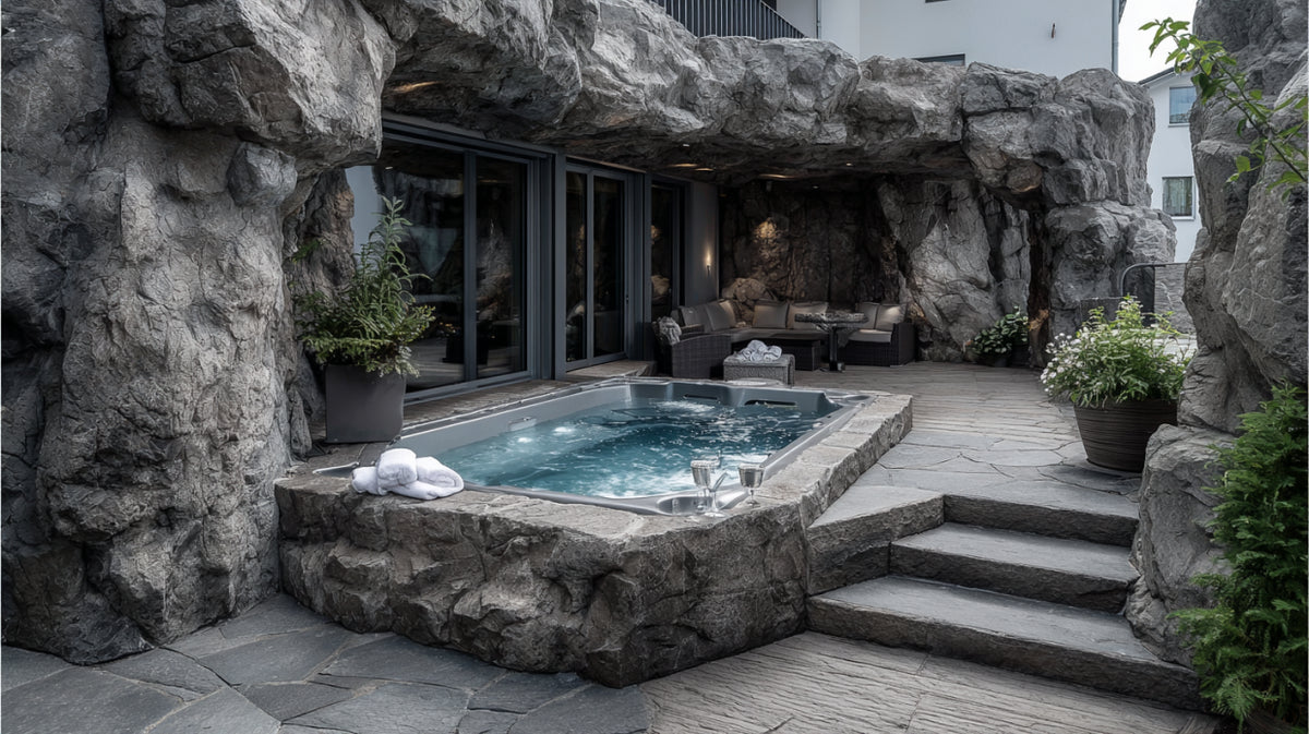 Spoljašnji kameni spa