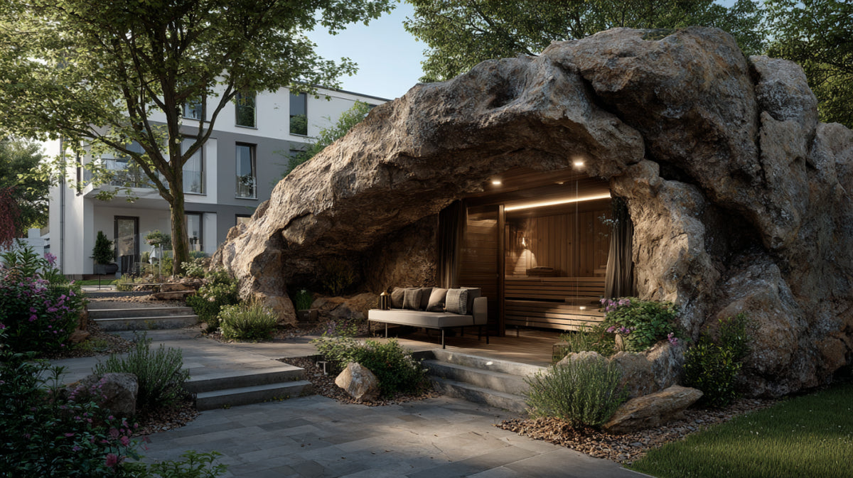 Sauna de roca para spa