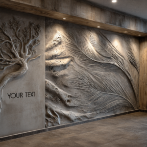 Abstract Relief Office