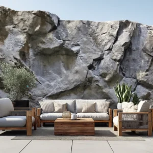 Ancient Rock Garden Wall