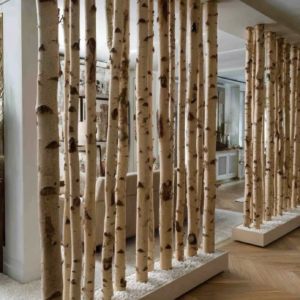 Birch Dining Room Partition