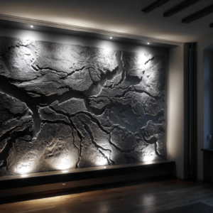 Black Tree Roock Wall