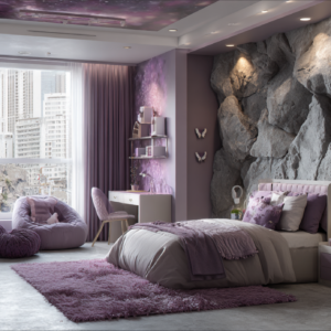 Boulder Bedroom Wall