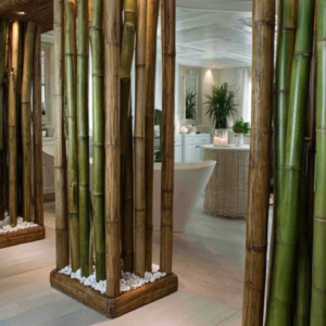 Dense Bamboo Spa Divider
