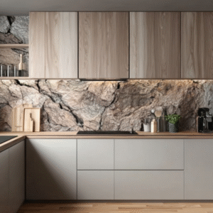 Kuhinjska pozadina od pustinjskog peščara