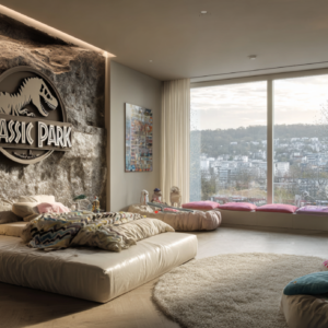 Jurassic Park Stone Wall