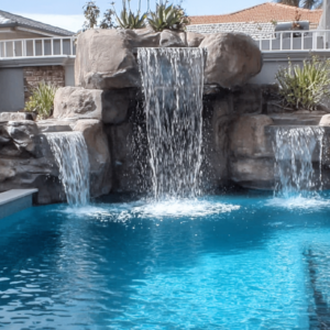 Massive Rock Pool Waterfall