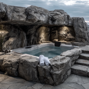 Outdoor Cliff Spa