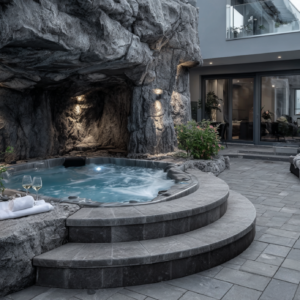 Kameni spa na otvorenom