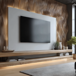 Parametric Frame Tv Wall
