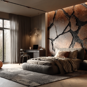 Rock Spalding Bedroom Wall