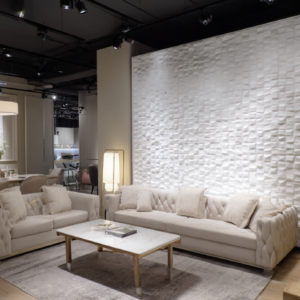 White Small Brick Wall