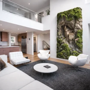 Ancient Village Green Wall