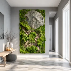 Moon Green Wall