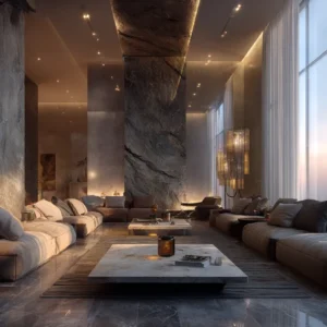 Grey Lurxury Rock Wall