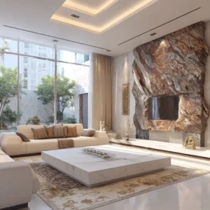 Iron Slate Rock Wall